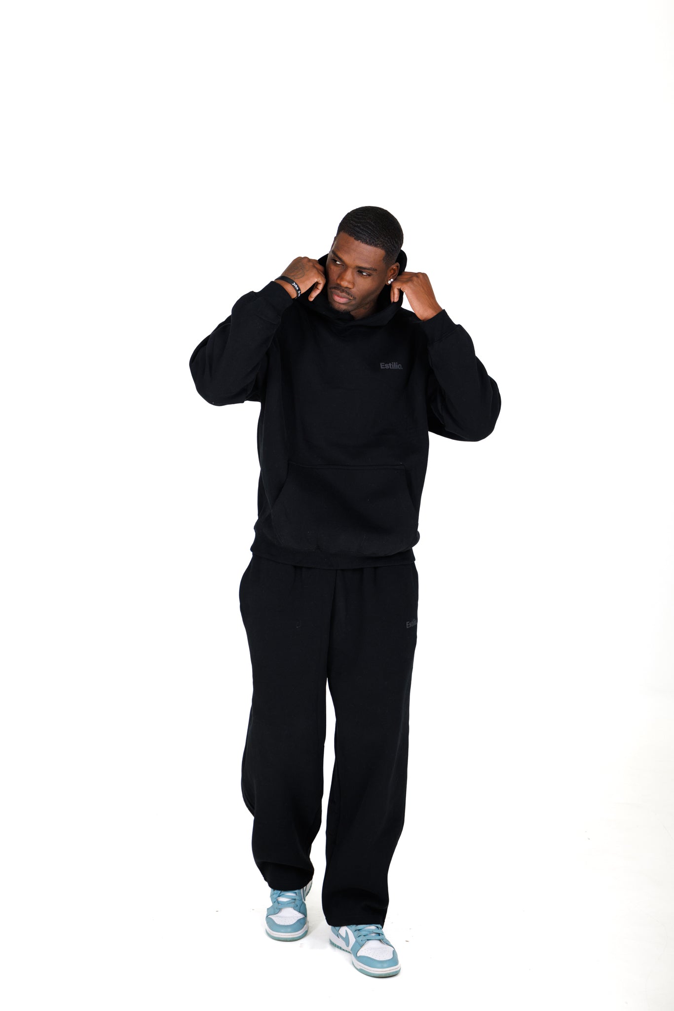 'Central' Sweatpants - Black