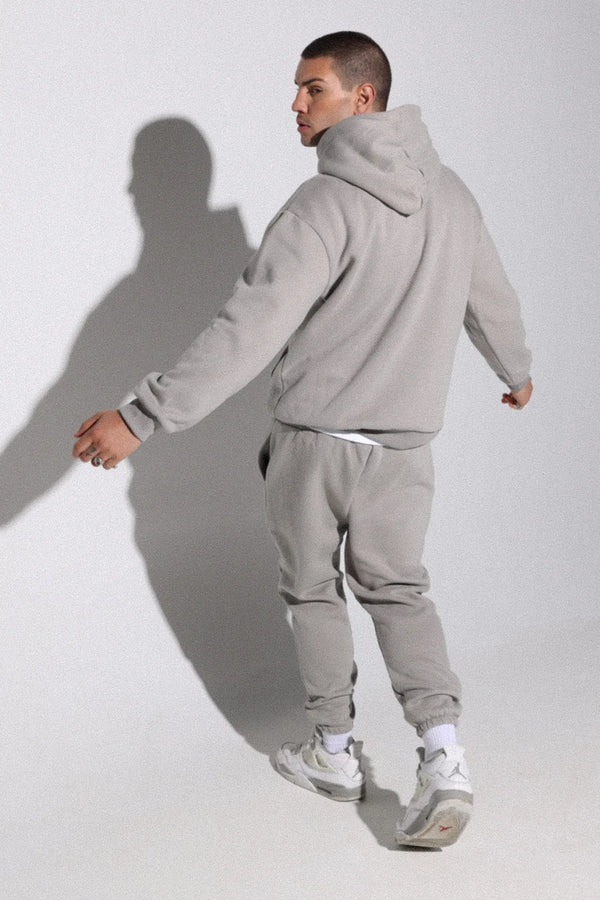 'Bais' Hoodie - Stone Grey