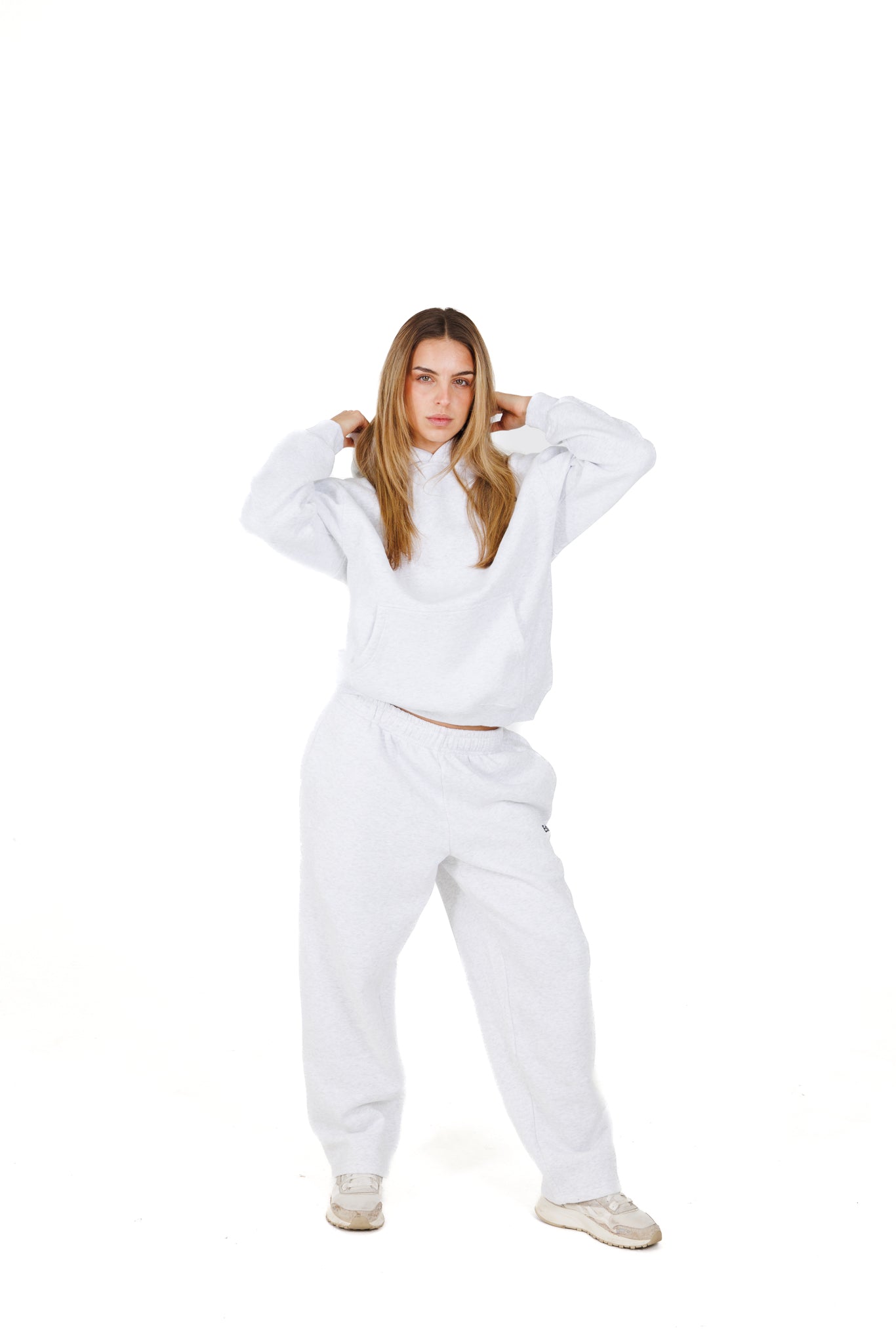 'Central' Sweatpants - Marl Grey