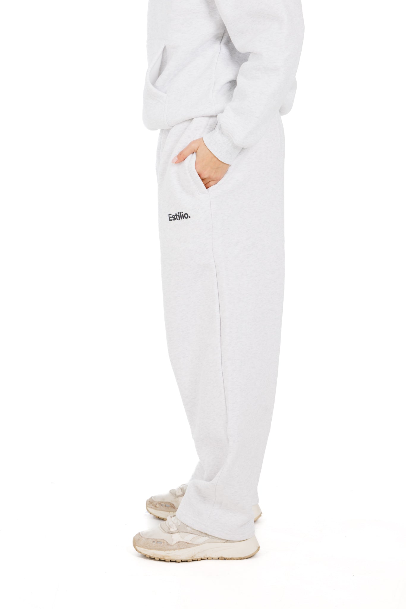 'Central' Sweatpants - Marl Grey