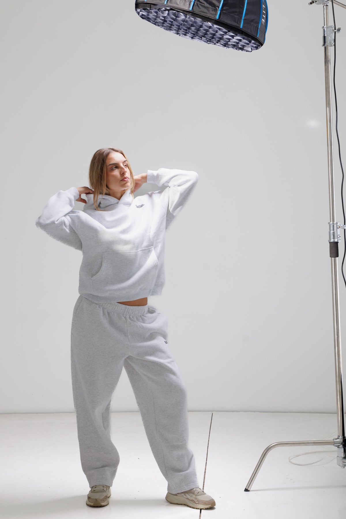 &#39;Central&#39; Sweatpants - Marl Grey