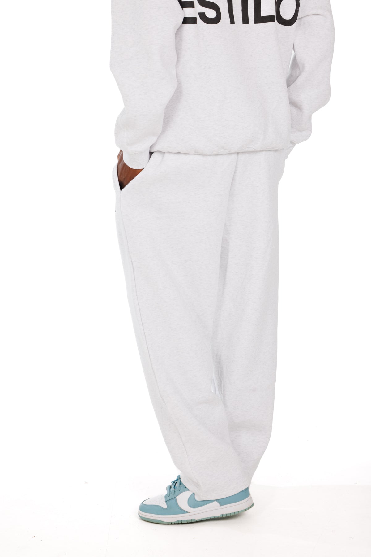 &#39;Central&#39; Sweatpants - Marl Grey