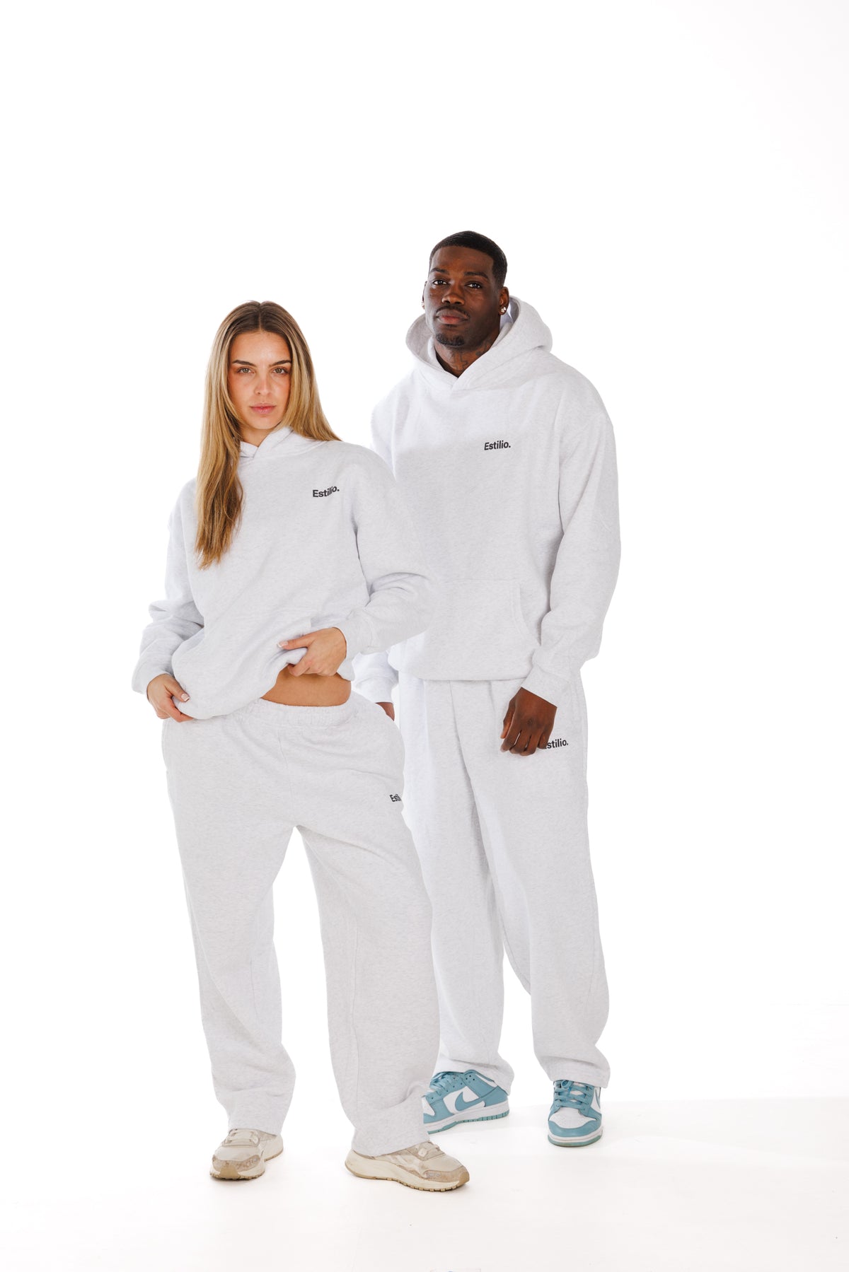 &#39;Central&#39; Sweatpants - Marl Grey