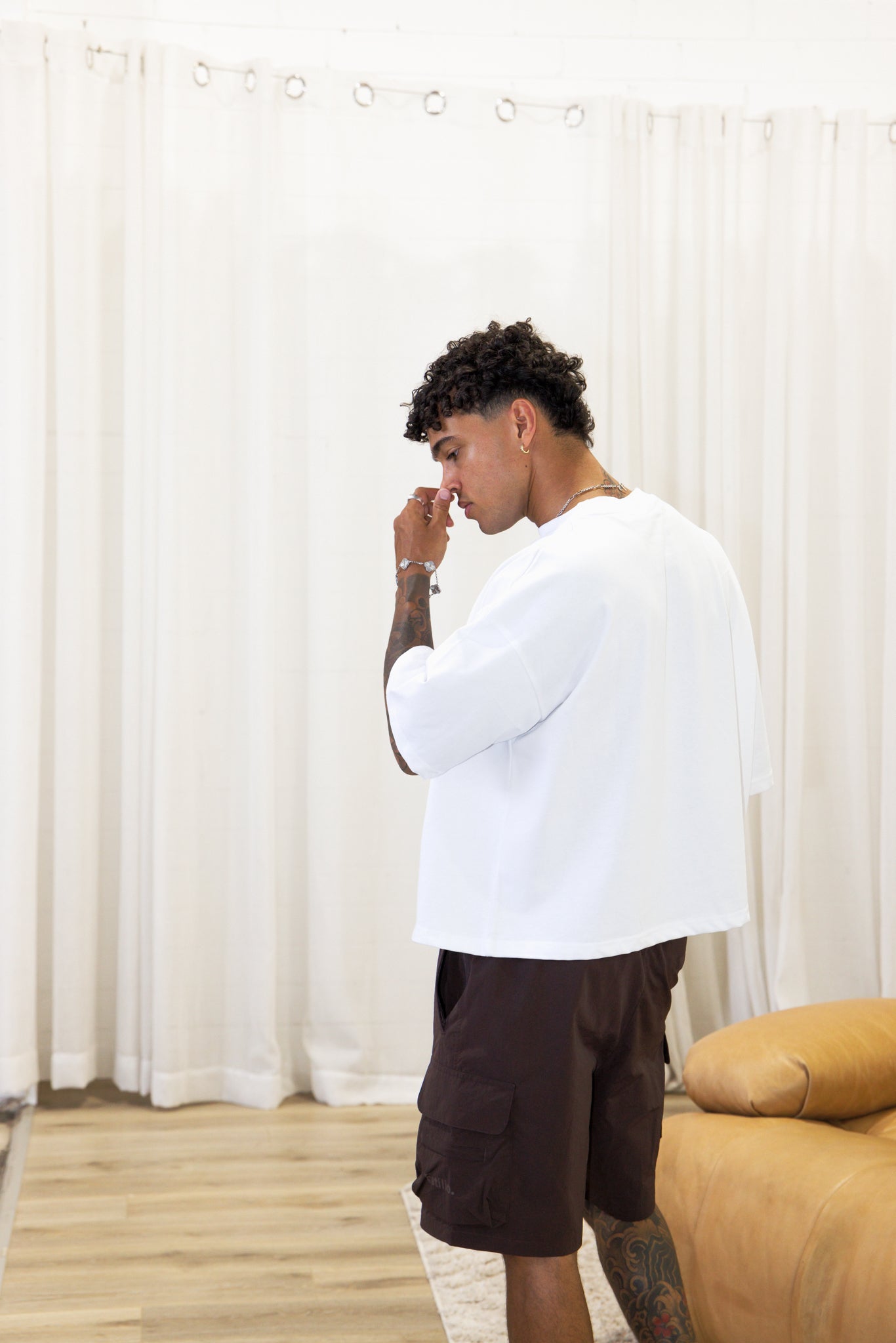 The Crop Tee - White