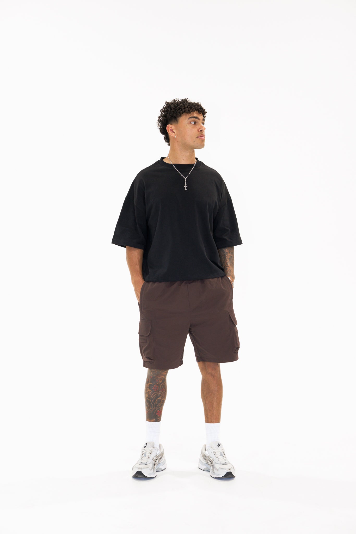 The Crop Tee - Black