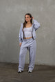 'District' Zip Up - Marl Grey