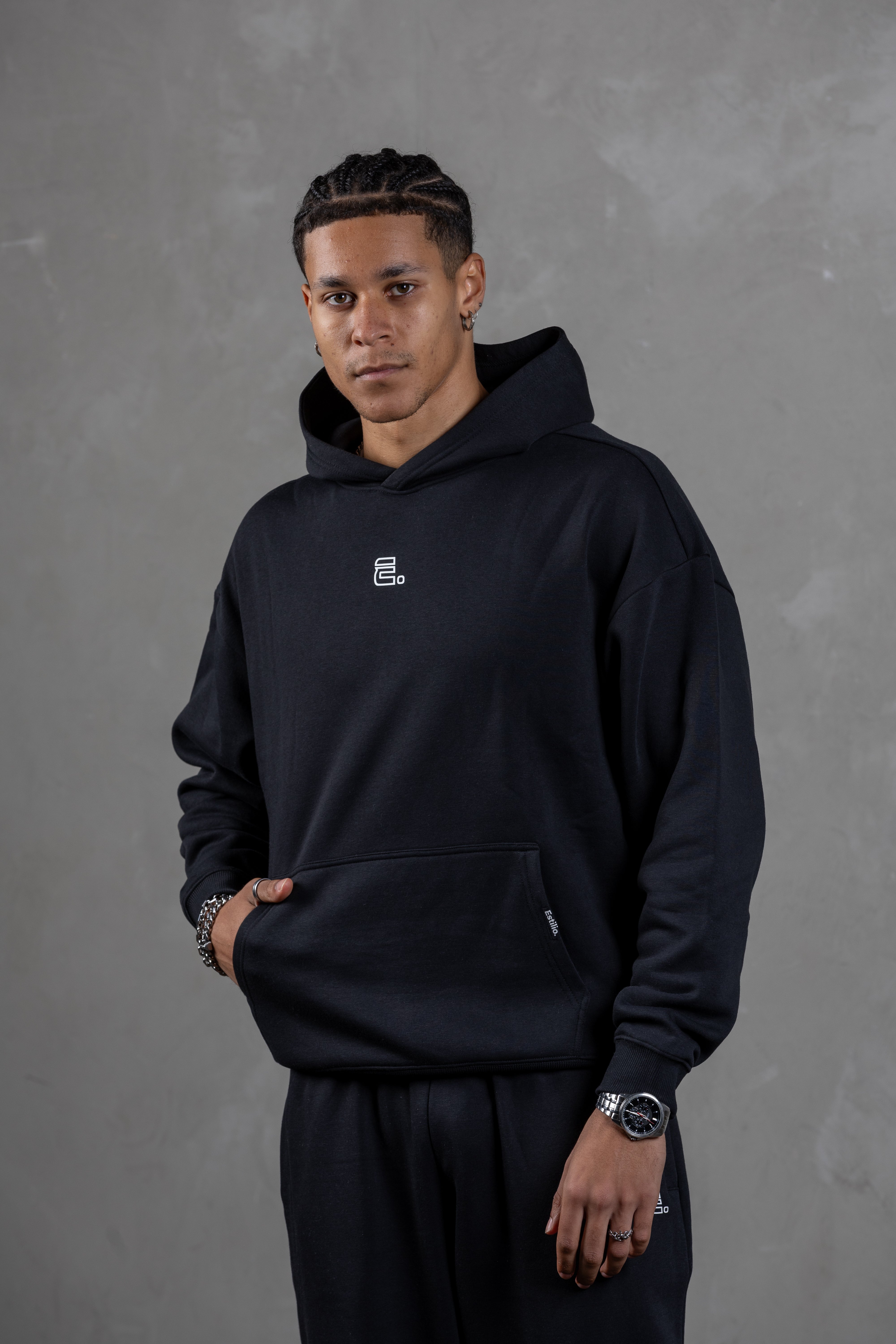 District - 'Hoodie Set' Black