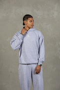 'District' Hoodie - Marl Grey