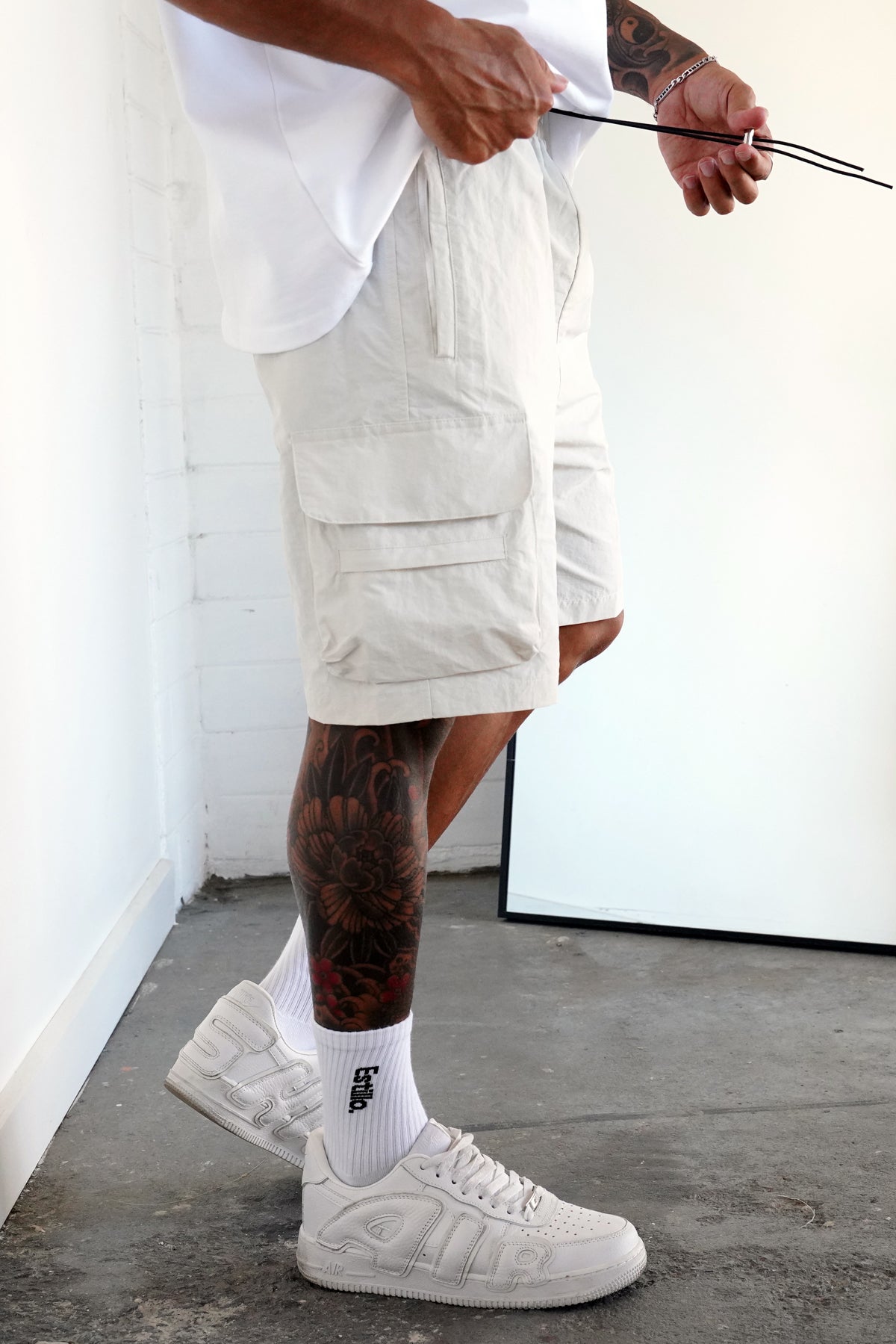 &#39;The Cargo&#39; Short - Off White