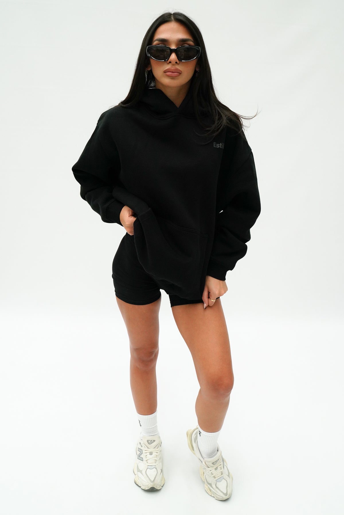 &#39;Central&#39; Hoodie - Black