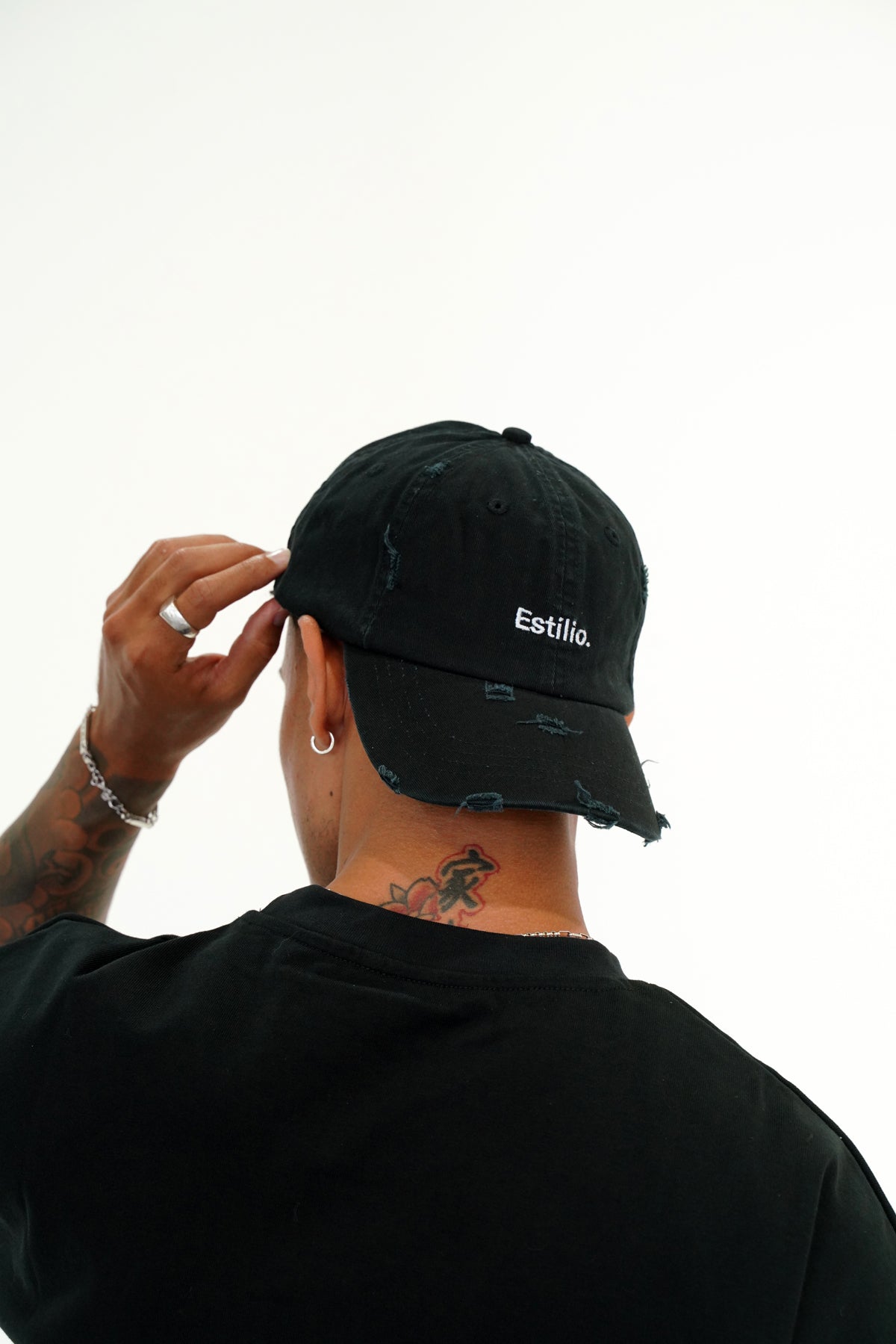 &#39;Distressed&#39; Cap - Washed Back