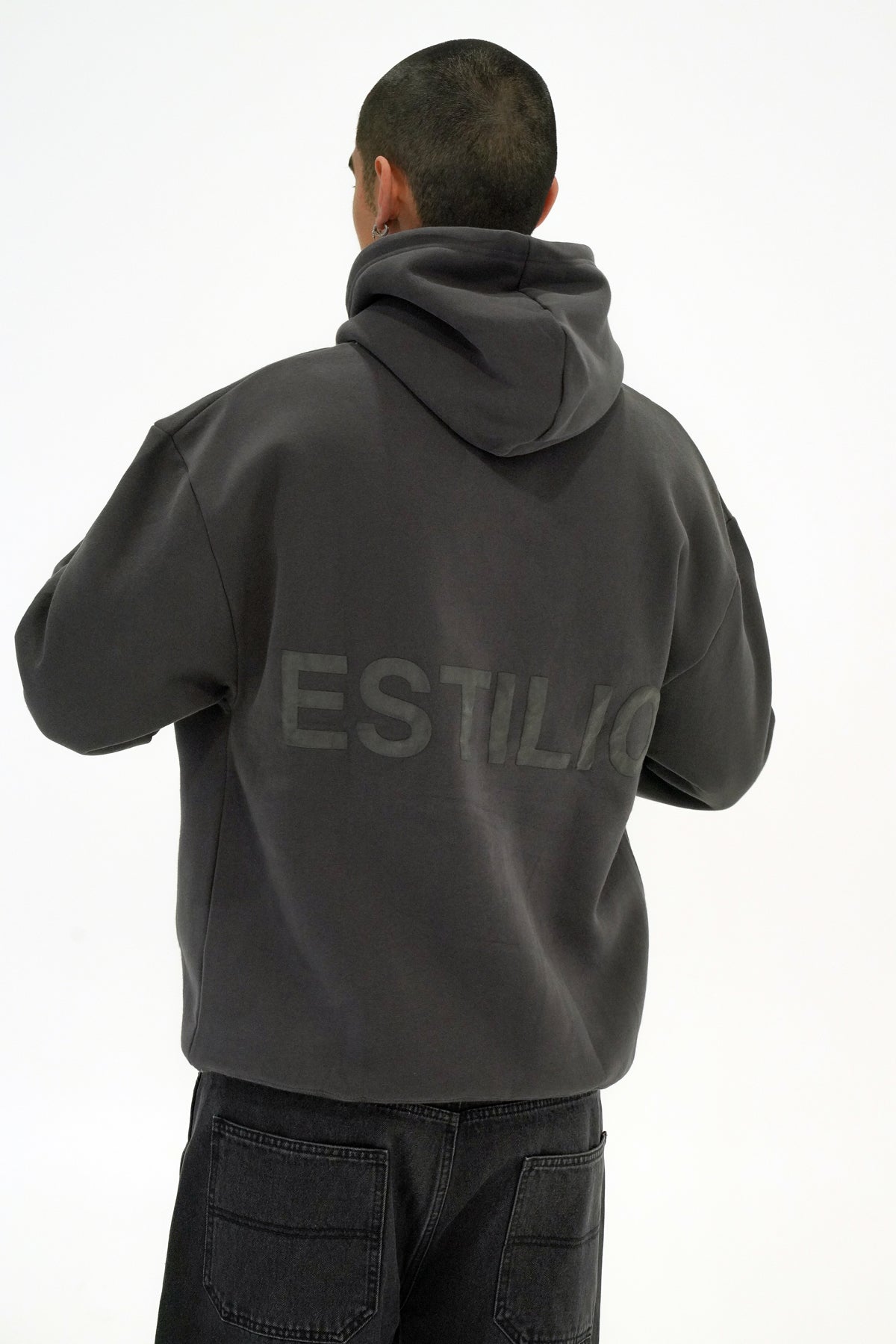 &#39;Central&#39; Hoodie - Charcoal