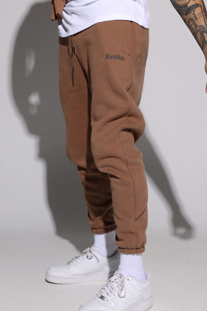 Sweatpants brown online