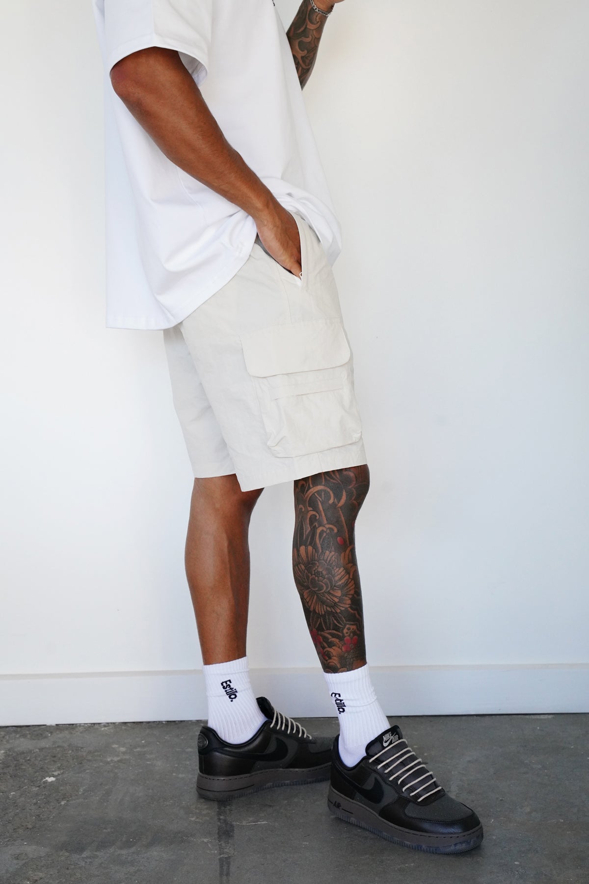 &#39;The Cargo&#39; Short - Off White