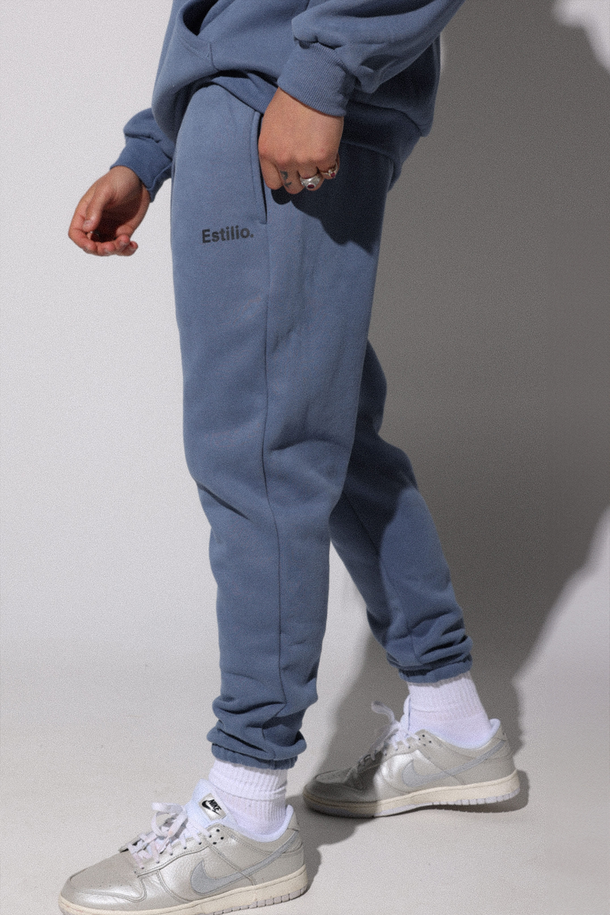 &#39;Bais&#39; Sweatpants - Blue