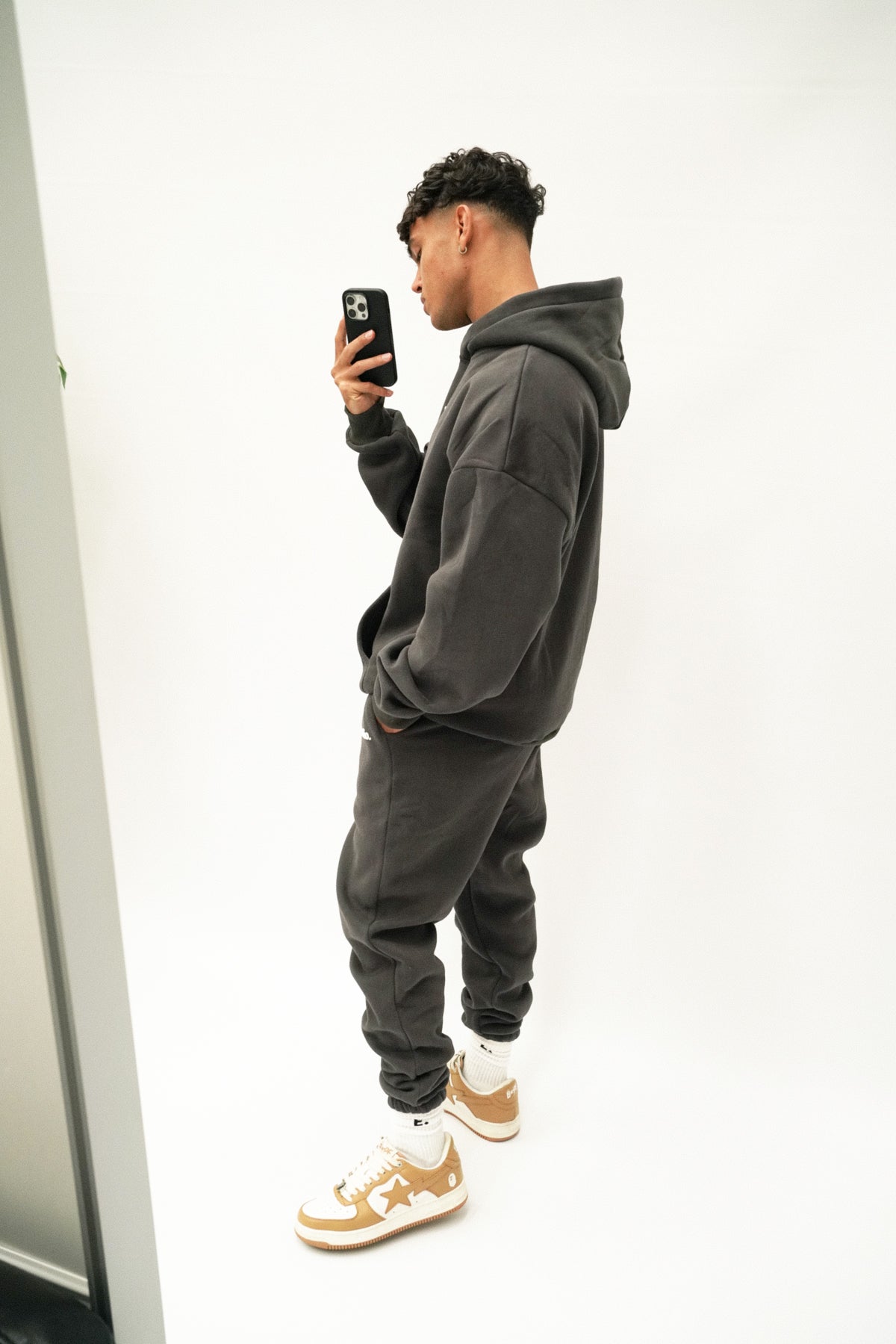 &#39;Bais&#39; Sweatpants - Charcoal