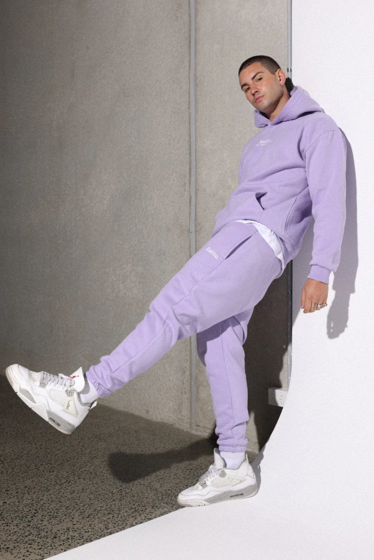 &#39;Bais&#39; Set - Purple