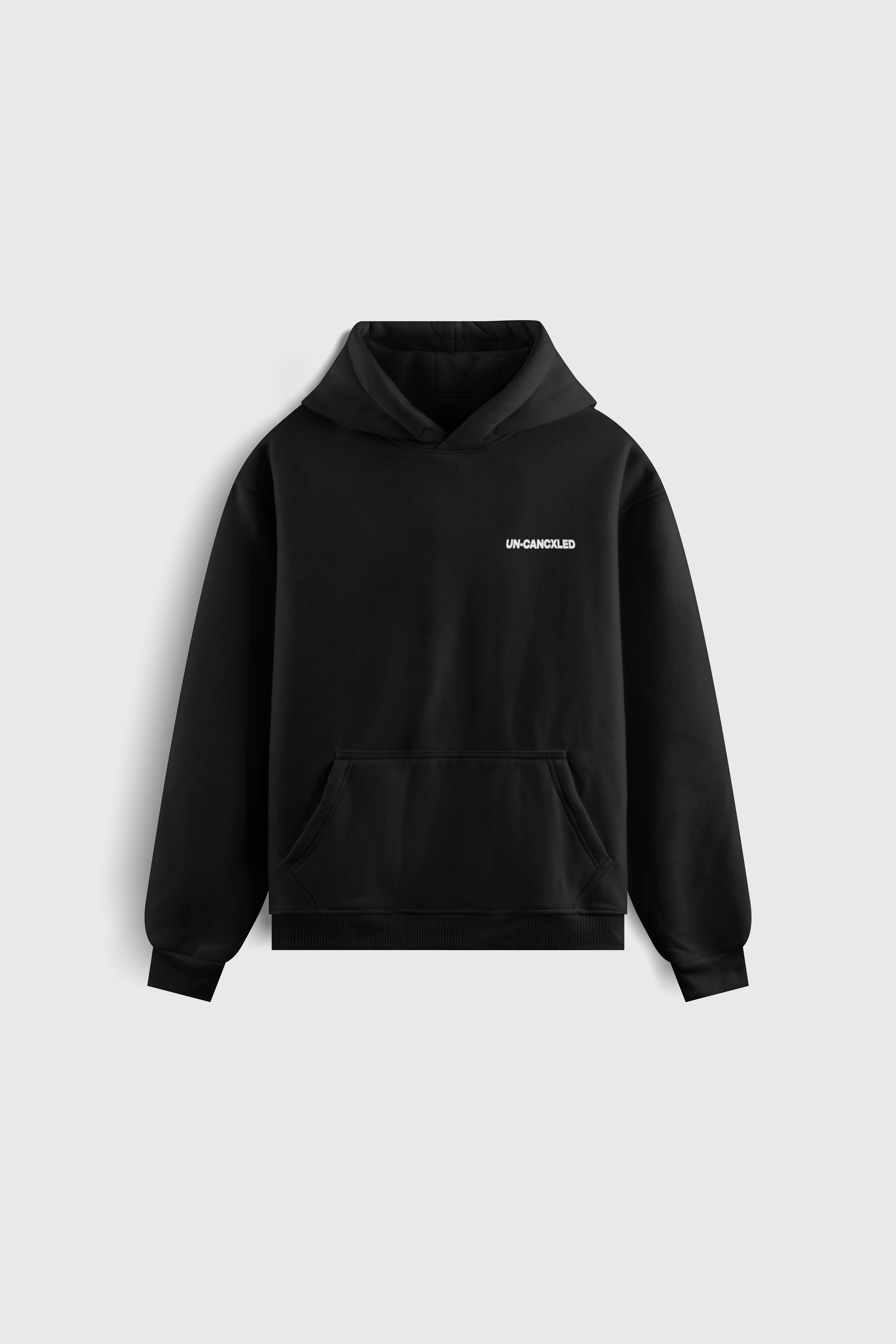 ‘MONO’ Hoodie — Black / White