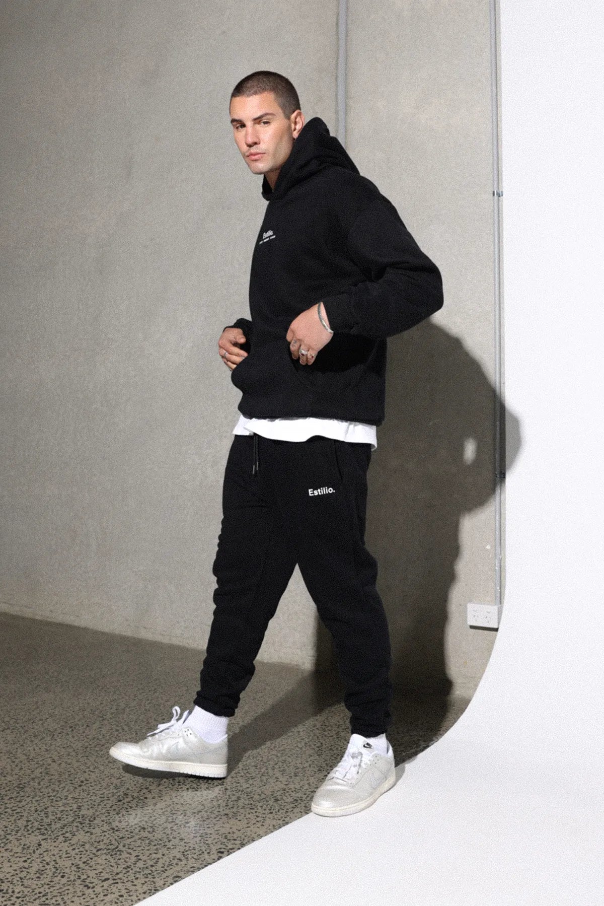 &#39;Bais&#39; Sweatpants - Black