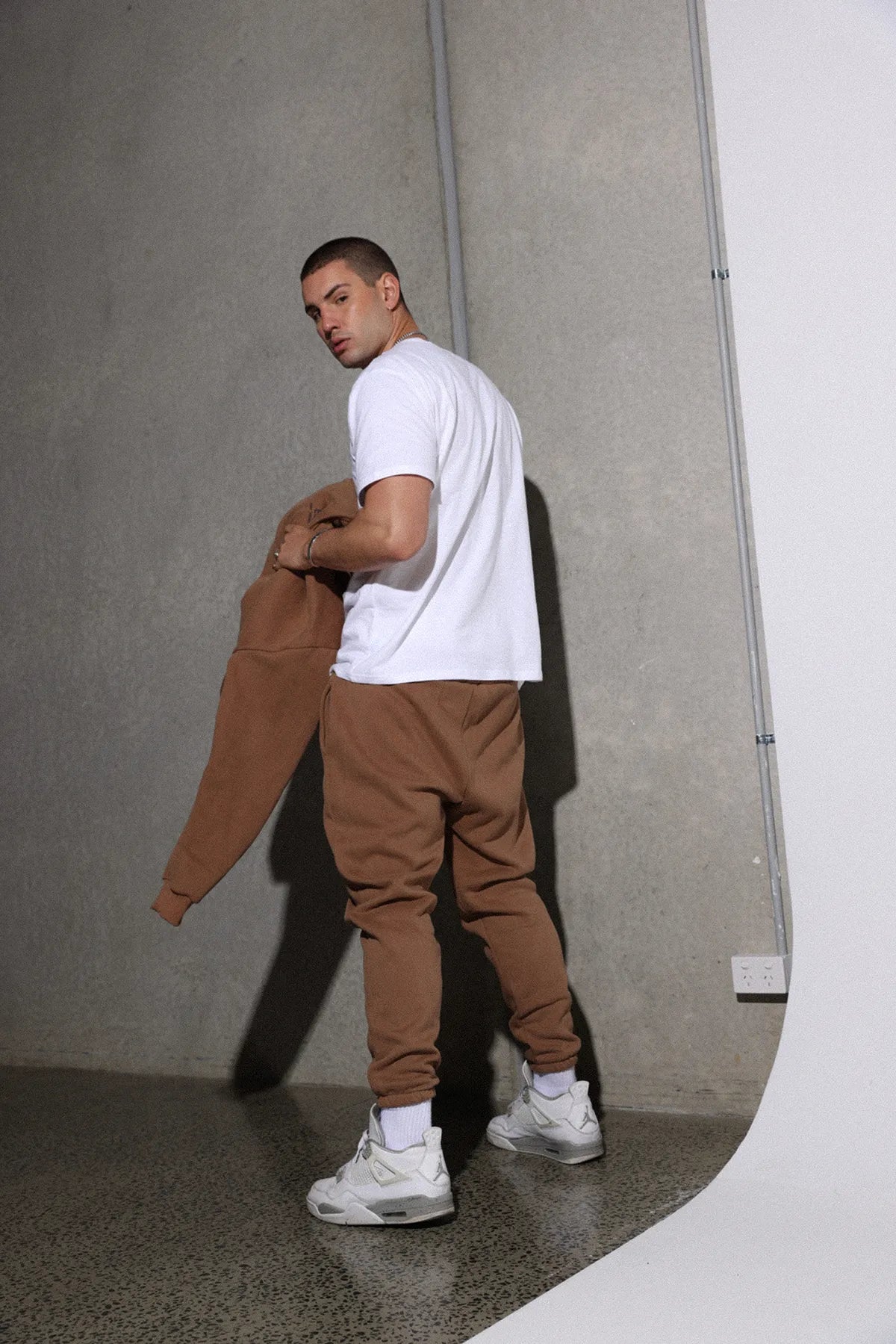 'Bais' Sweatpants - Brown