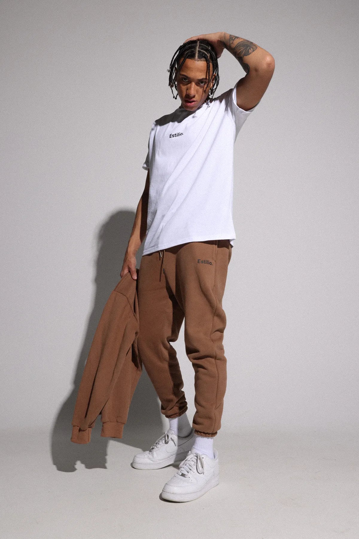 'Bais' Sweatpants - Brown