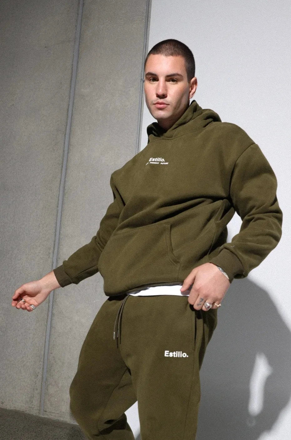 'Bais' Hoodie - Khaki